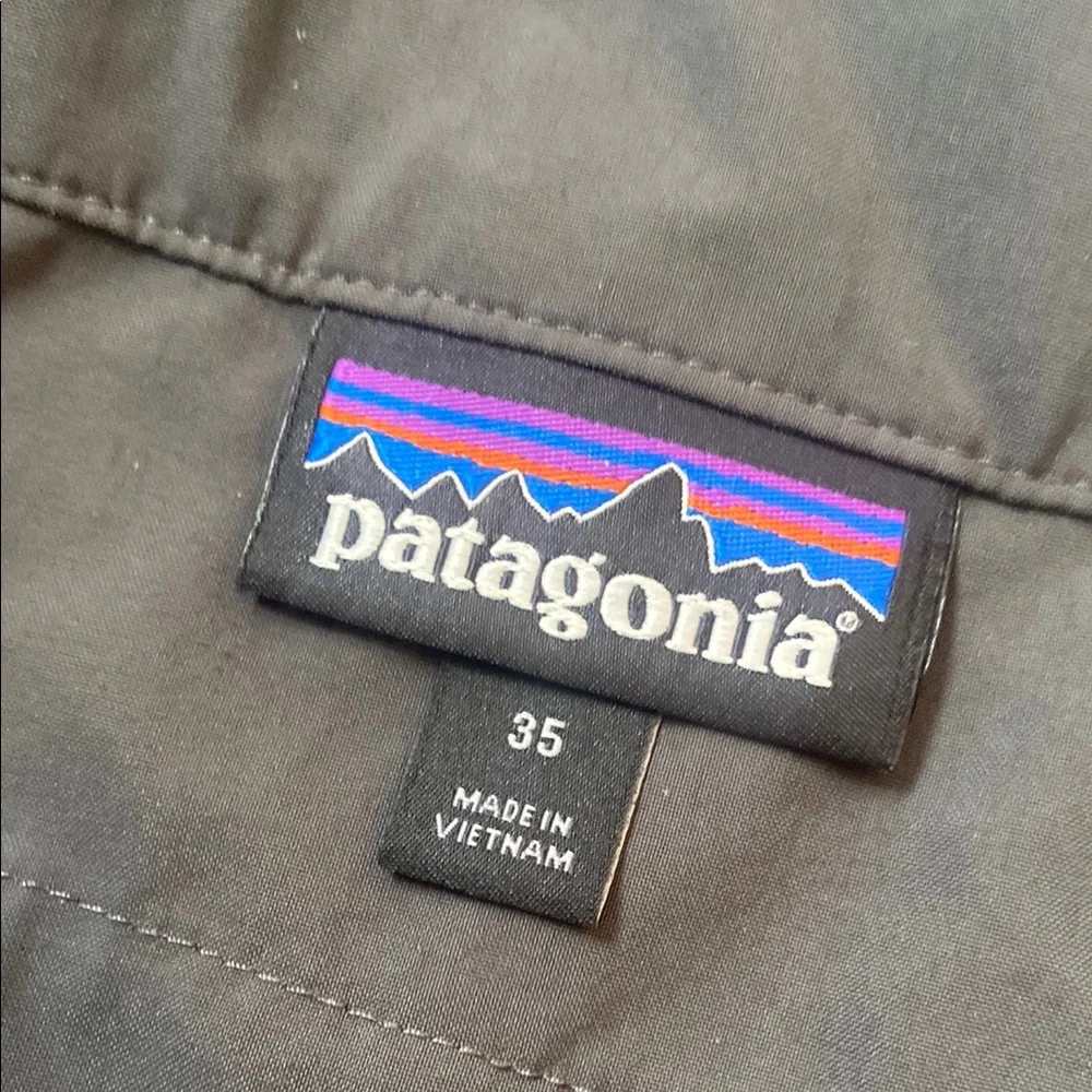 Men's Patagonia Gray Pants - Picture 3 of 4